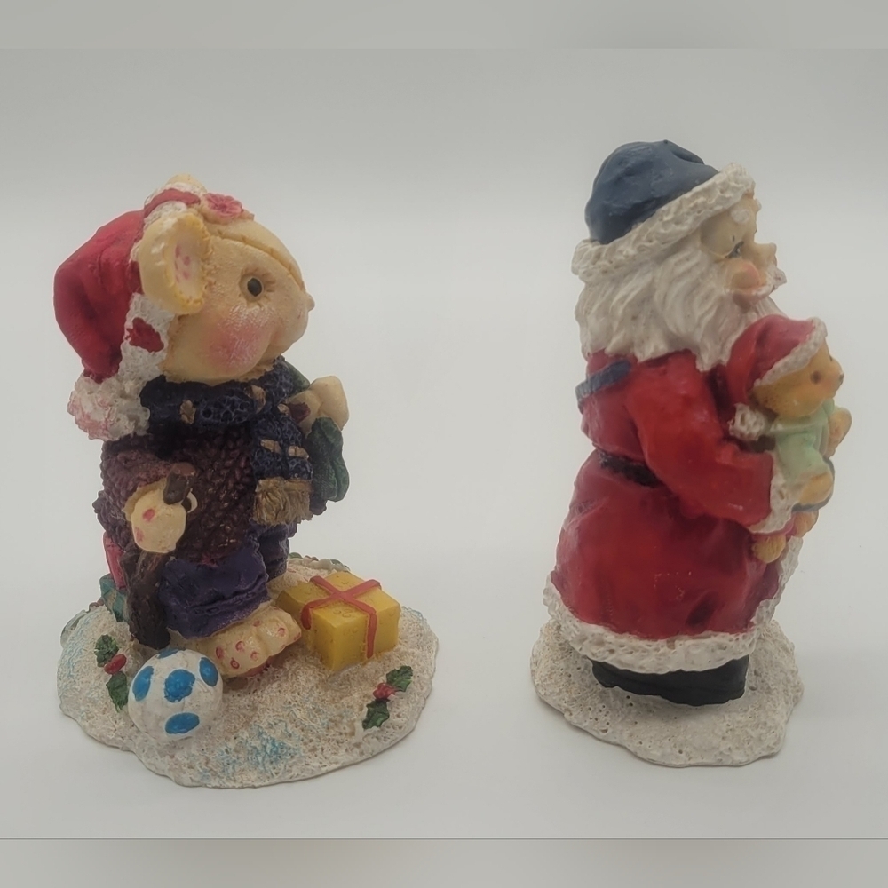 Christmas Xmas Decorative Figurines set of 2 (Presents)​​​ - Picture 3 of 6